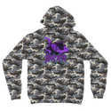 Wood chipper go BRRR BTC Camouflage Adult Hoodie