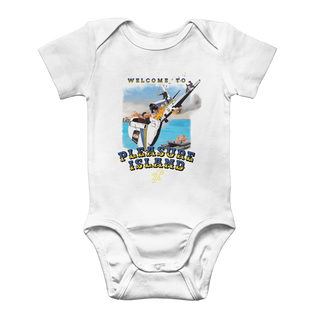 Buy white Pleasure Island Classic Baby Onesie Bodysuit