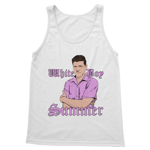 White Boy Summer Classic Adult Vest Top