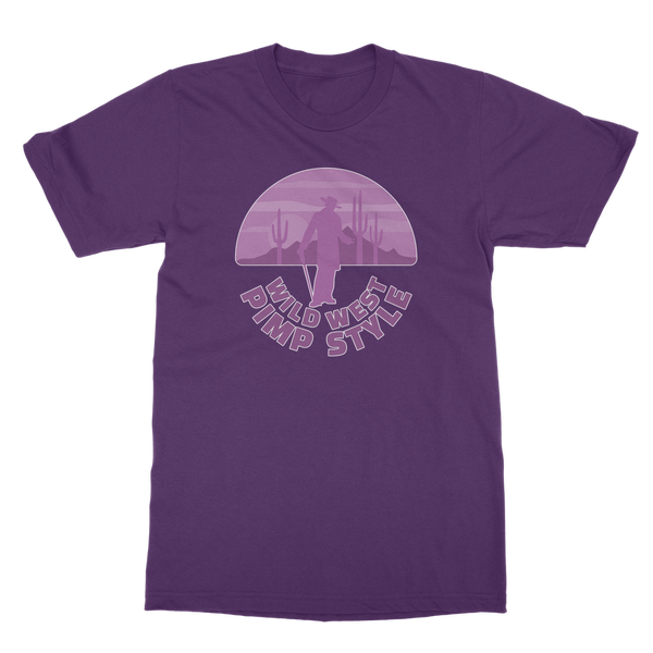 Wild West Pimp Style Classic Adult T-Shirt