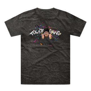 Buy mineral-black Tower Gang Toad Tie-Dye T-Shirt