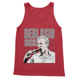 Buy red DiBlasio Sucks Classic Adult Vest Top