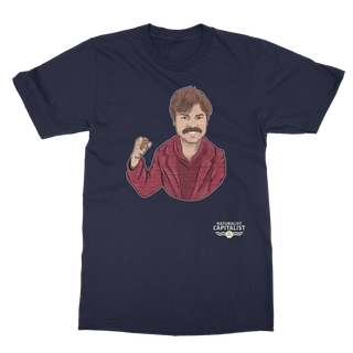Buy navy Unity! Naturalist Capitalist Classic Adult T-Shirt
