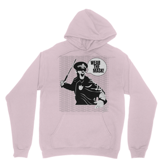 Buy light-pink Wear the Mask Classic Adult Hoodie