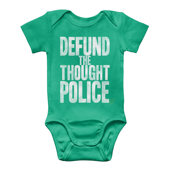 Defund the Thought Police Classic Baby Onesie Bodysuit