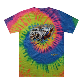 Buy neon-rainbow Collide Deez Nuts Tie-Dye T-Shirt