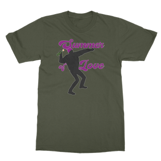 Buy army-green Summer of Love Classic Adult T-Shirt