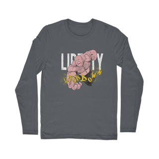 Buy dark-grey AJ Lockdown Classic Long Sleeve T-Shirt