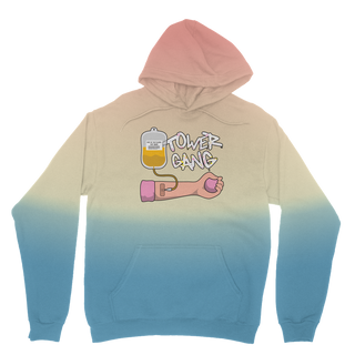 Part of the Plasma Tower Gang Tie Dye Hoodie
