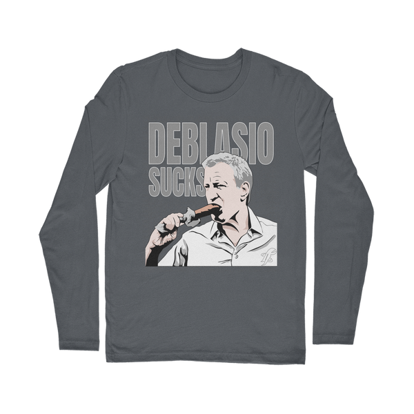 DiBlasio Sucks Classic Long Sleeve T-Shirt