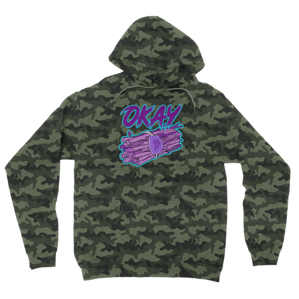 Okay Bundle-o-sticks Camouflage Adult Hoodie