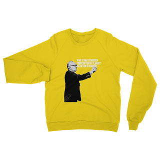 Buy yellow Taxation is Robbery Rothbard B&W Classic Adult Sweatshirt