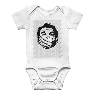 Buy white Big Brother Obey Submit Comply Classic Baby Onesie Bodysuit