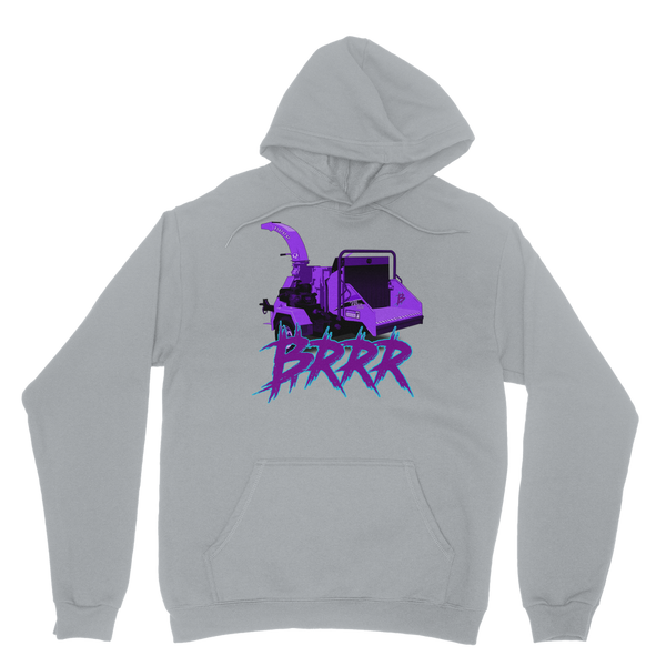 Wood chipper go BRRR BTC Classic Adult Hoodie