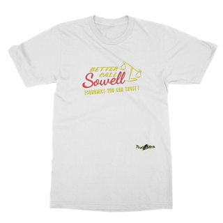 Buy white Better Call Sowell Classic Adult T-Shirt