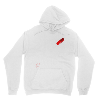 Buy white Red Pill Classic Adult Hoodie