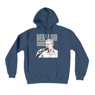 Buy navy DiBlasio Sucks Premium Adult Hoodie