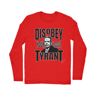Buy red Disobey Cuomo Classic Long Sleeve T-Shirt