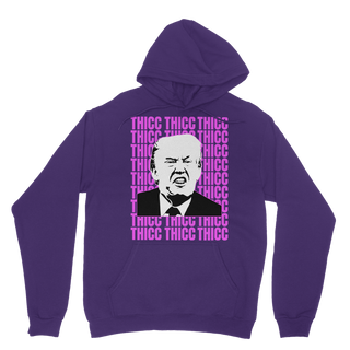 Buy purple THICC Boi Trump Classic Adult Hoodie