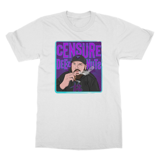 Buy white Censure Deez Nuts Classic Adult T-Shirt
