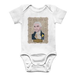 Buy white Consistent Classic Baby Onesie Bodysuit