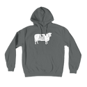 Obey. Submit. Comply. Cattle Premium Adult Hoodie