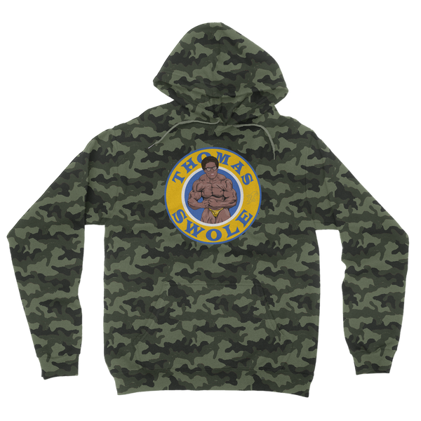 Thomas Swole Camouflage Adult Hoodie