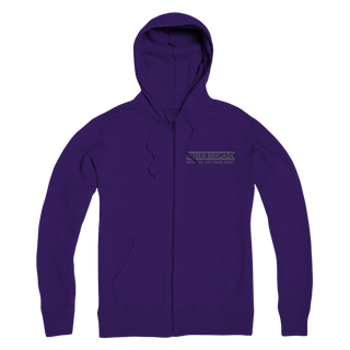 Buy purple Loser Brigade SVU Premium Adult Zip Hoodie
