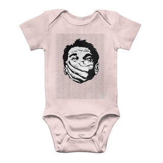 Buy light-pink Big Brother Obey Submit Comply Classic Baby Onesie Bodysuit