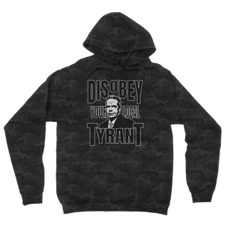 Disobey Cuomo Camouflage Adult Hoodie
