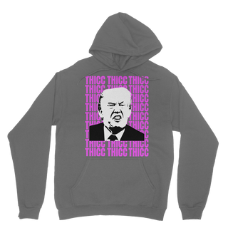 Buy dark-grey THICC Boi Trump Classic Adult Hoodie