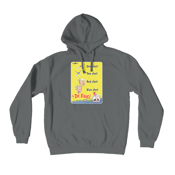One shot, Two shot Premium Adult Hoodie