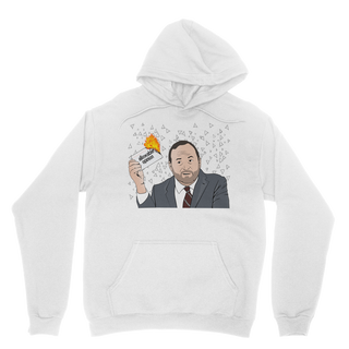 Buy white Index Card of Allowable Opinion Classic Adult Hoodie