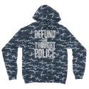 Defund the Thought Police Camouflage Adult Hoodie