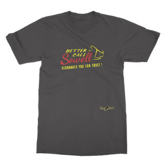 Buy dark-heather Better Call Sowell Classic Adult T-Shirt