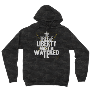 The Tree Must Be Watered Camouflage Adult Hoodie