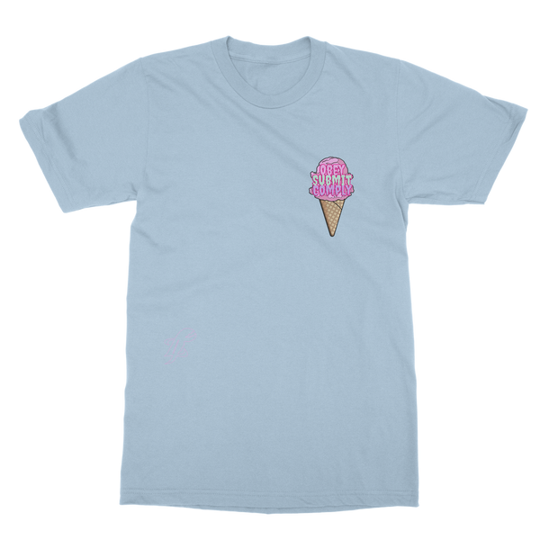 Obey. Submit. Comply. Ice cream Classic Adult T-Shirt