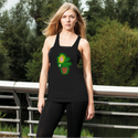 Obvious Plant Women's Loose Racerback Tank Top