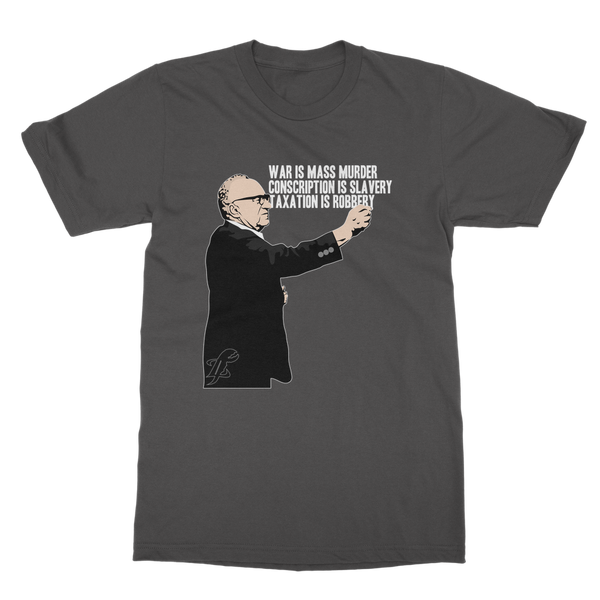Taxation is Robbery Rothbard Classic Adult T-Shirt