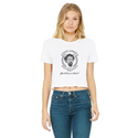 Haymarket Martyr Classic Women's Cropped Raw Edge T-Shirt