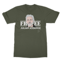 Free Assange Classic Adult T-Shirt