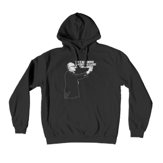 Taxation is Robbery Rothbard B&W Premium Adult Hoodie