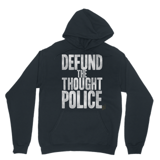 Buy navy Defund the Thought Police Classic Adult Hoodie