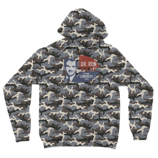 Ron Paul for Congress Camouflage Adult Hoodie