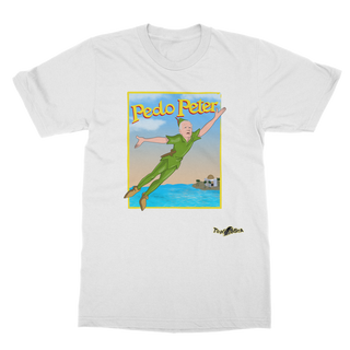 Buy white Pedo Peter Classic Adult T-Shirt