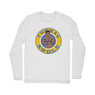 Buy white Thomas Swole Classic Long Sleeve T-Shirt