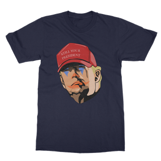 Buy navy Joker Trump Classic Adult T-Shirt
