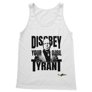 Buy white Disobey Klaus Classic Adult Vest Top