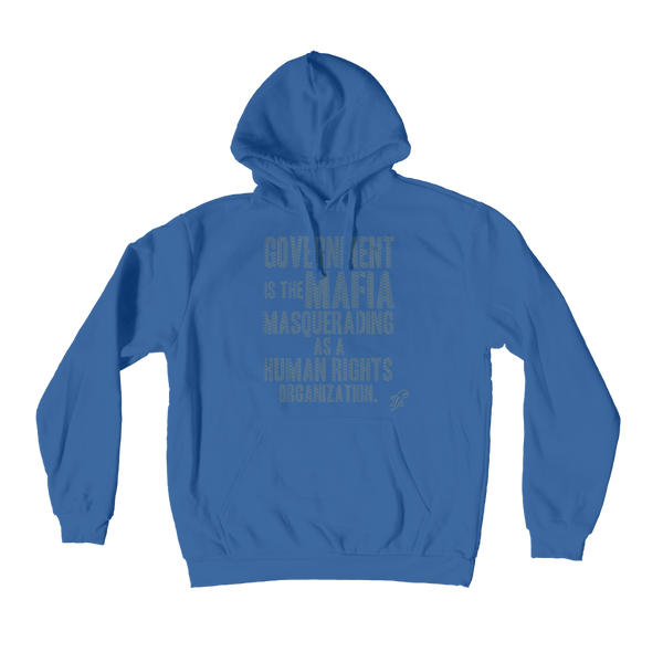 Government is the Mafia Premium Adult Hoodie