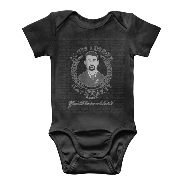 Hooray For Anarchy LL Classic Baby Onesie Bodysuit